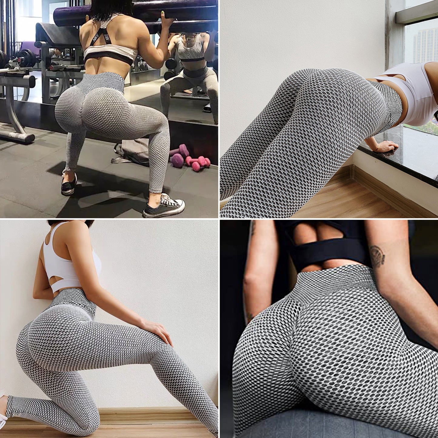 Butt Lifting Workout Tights High Waist
