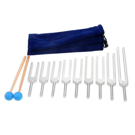 Healing Vibration Solfeggio Tuning Forks set of 9