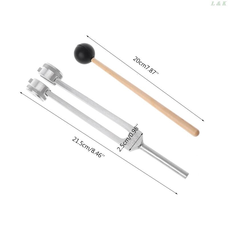OM 136.1Hz Aluminium Alloy Tuning Fork for Eliminating Stress